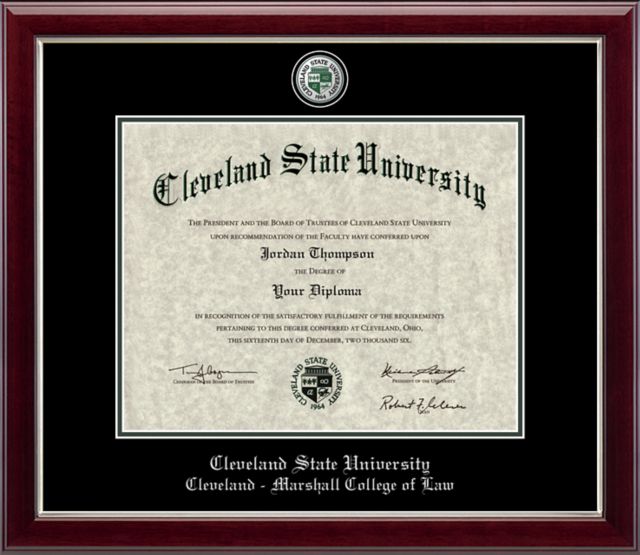 Church Hill Classics Masterpiece Diploma Frame. Law. - ONLINE ONLY