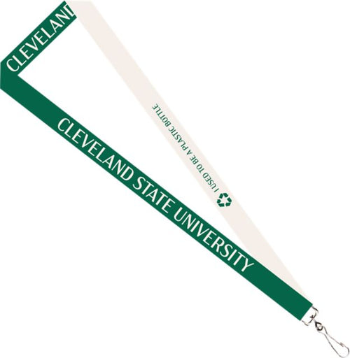 Cleveland State University Recycled Lanyard