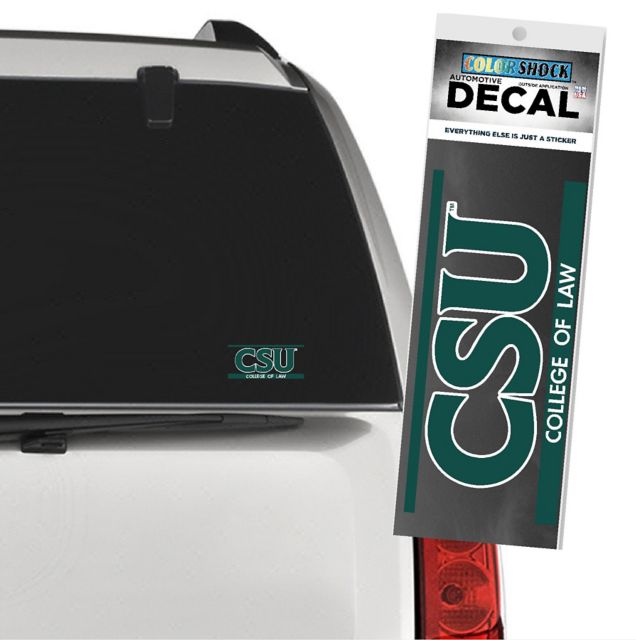 Cleveland State University School of Law Decal