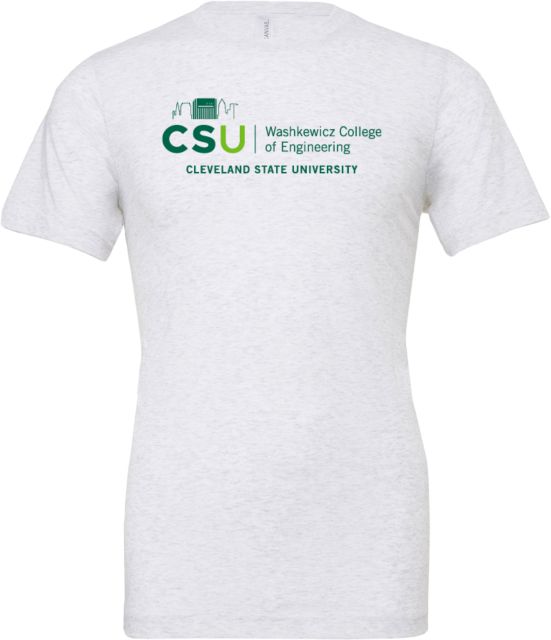 Cleveland State Bella + Canvas Jersey Cotton T Shirt CSU College of Engineering - ONLINE ONLY