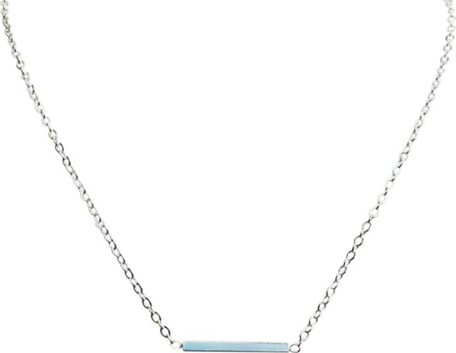 NK SMALL PENDANT BAR SILVER